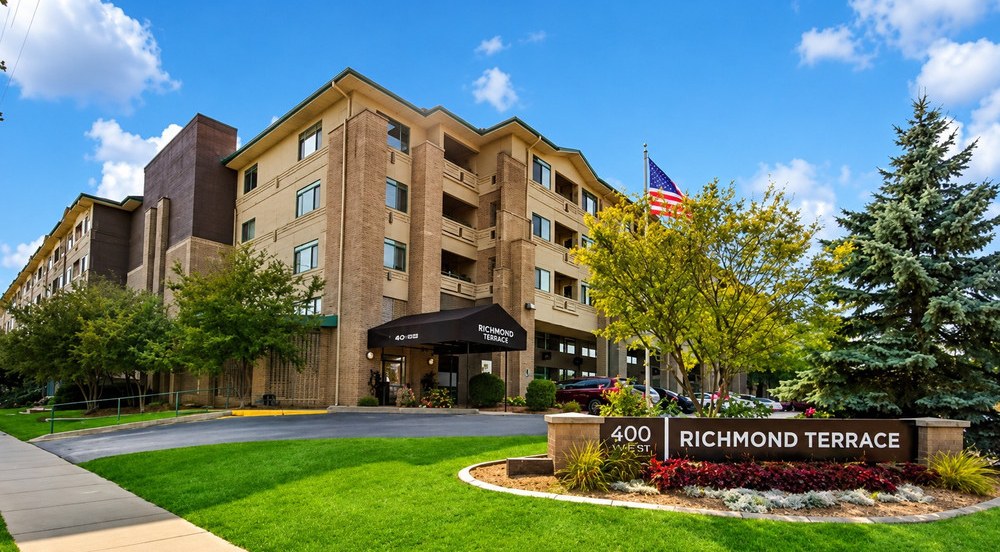 Richmond Terrace, main view of the building from outside