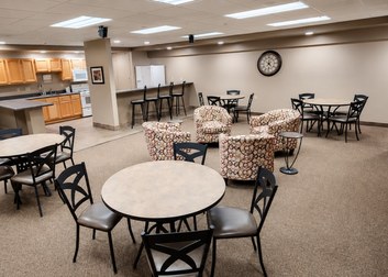 Resident lounge, Richmond Terrace