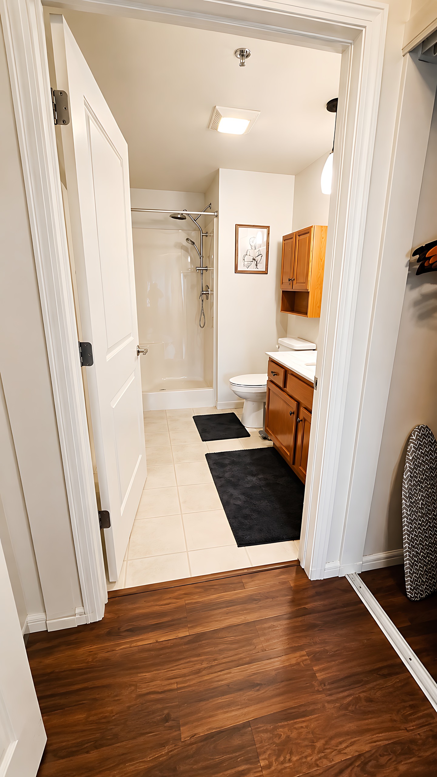 Primary bathroom, entry, Unit 416