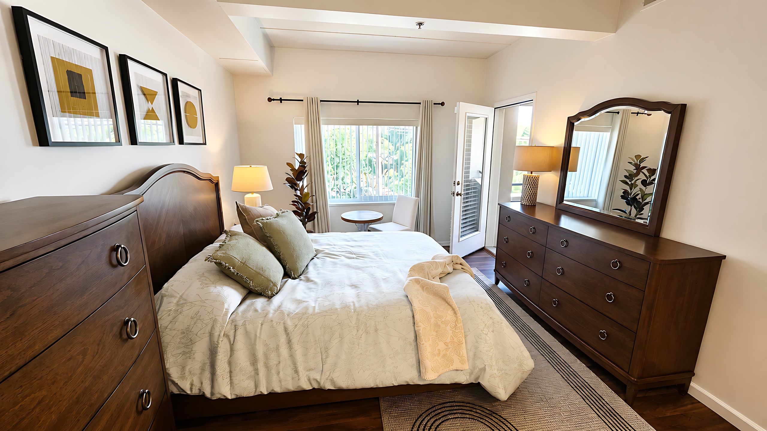 Primary bedroom, Unit 416